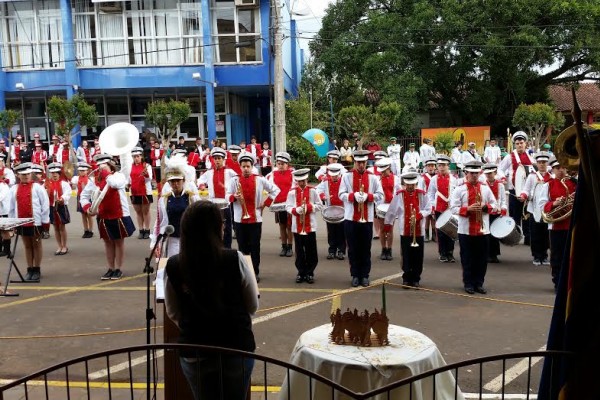 Banda Marcial Municipal de Sarandi foi sucesso em Soledade –RS