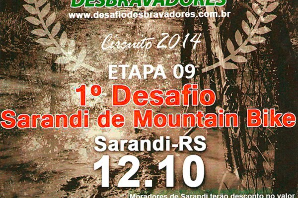 1º Desafio Sarandi de Mountain Bike