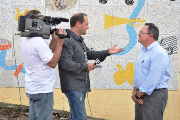 RBS TV realiza matéria sobre o projeto Educarte no município