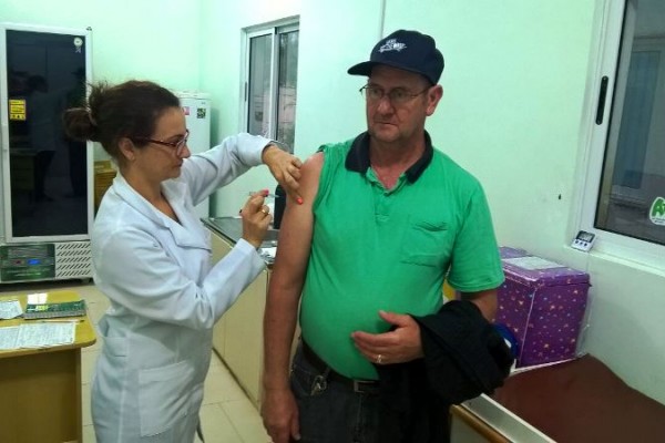 Município realizou dia D de vacinação contra a Influenza